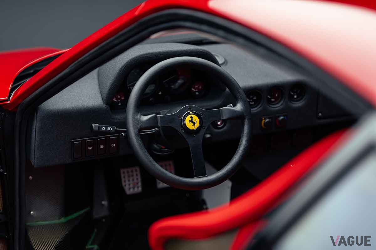オークションに出品予定の1989年式フェラーリ「F40」Federico Vecchio(c)2026 Courtesy of RM Sotheby's
