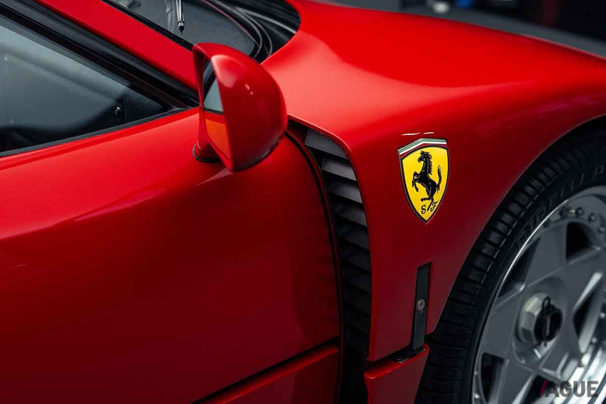 オークションに出品予定の1989年式フェラーリ「F40」Federico Vecchio(c)2026 Courtesy of RM Sotheby's