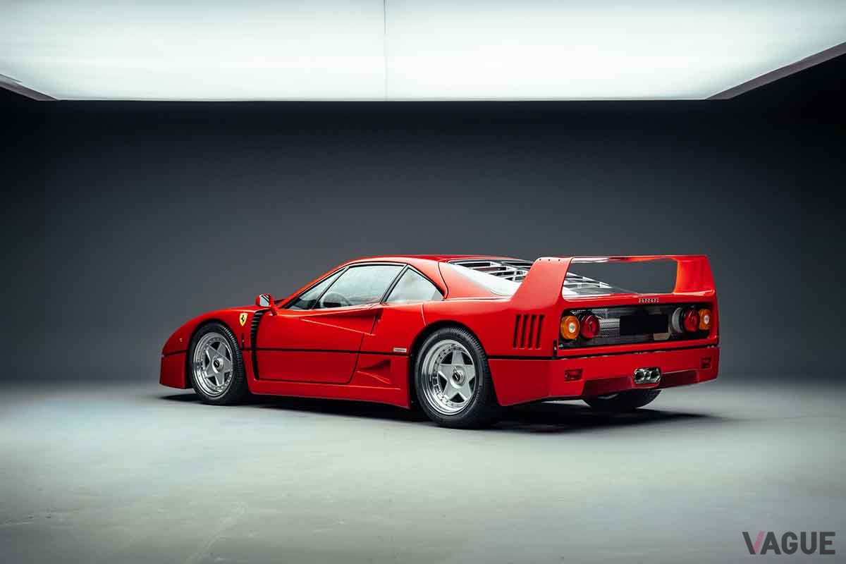 オークションに出品予定の1989年式フェラーリ「F40」Federico Vecchio(c)2026 Courtesy of RM Sotheby's