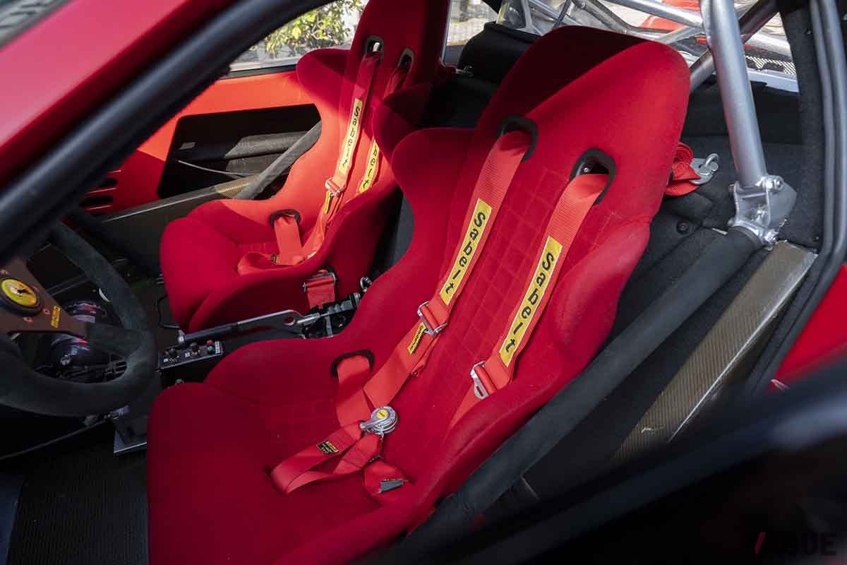 オークションに出品され高額落札された1990年式フェラーリ「F40」コンペティション仕様Paolo Carlini(c)2026 Courtesy of RM Sotheby's