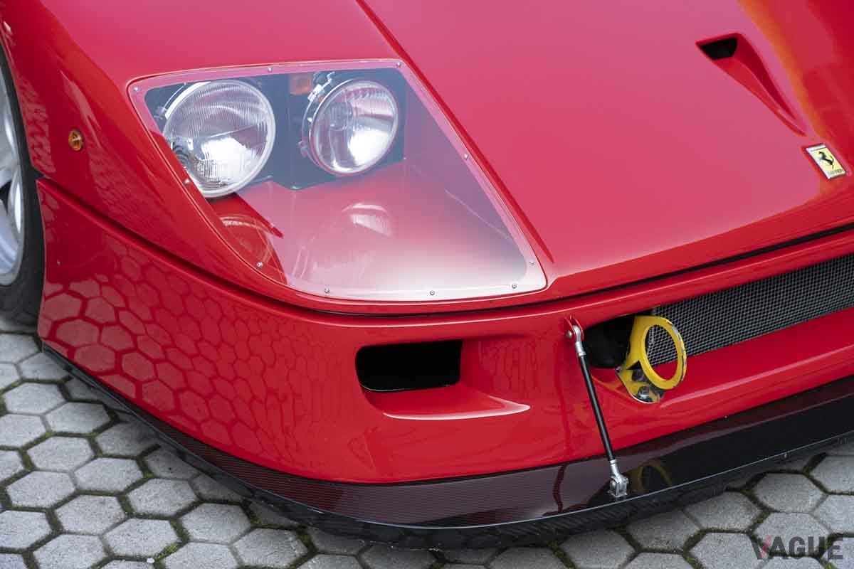 オークションに出品され高額落札された1990年式フェラーリ「F40」コンペティション仕様Paolo Carlini(c)2026 Courtesy of RM Sotheby's