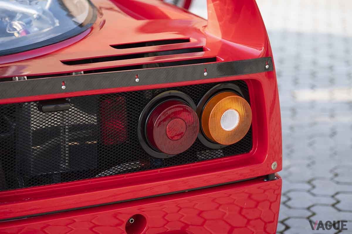 オークションに出品され高額落札された1990年式フェラーリ「F40」コンペティション仕様Paolo Carlini(c)2026 Courtesy of RM Sotheby's