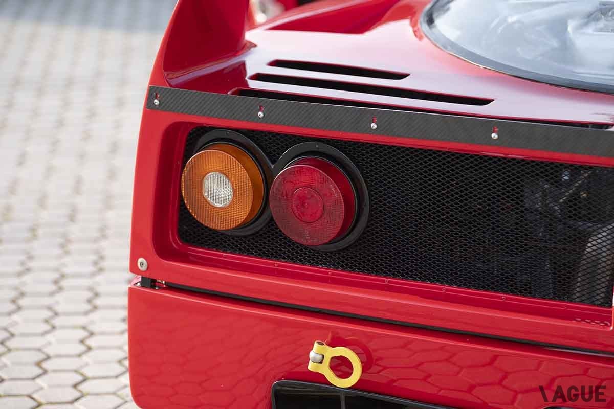 オークションに出品され高額落札された1990年式フェラーリ「F40」コンペティション仕様Paolo Carlini(c)2026 Courtesy of RM Sotheby's
