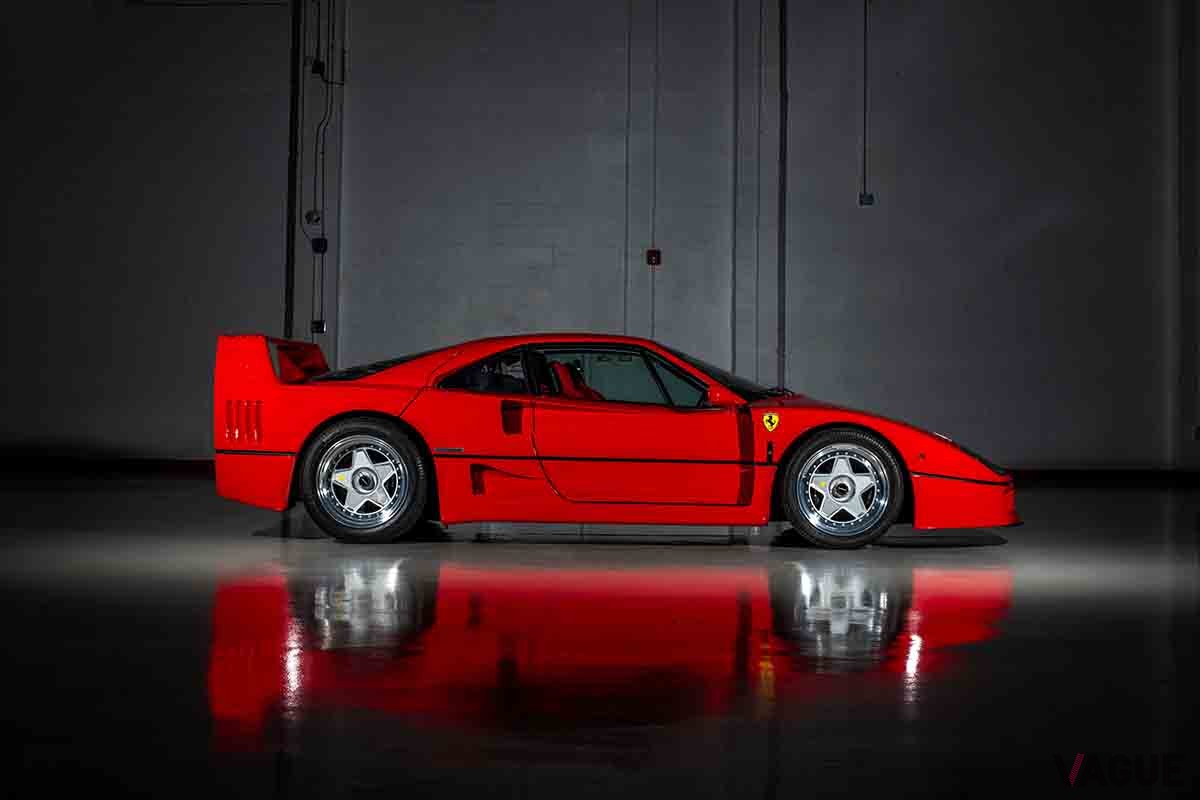 オークションに出品、落札された1992年式フェラーリ「F40」Jorge Guasso(c)2026 Courtesy of RM Sotheby's