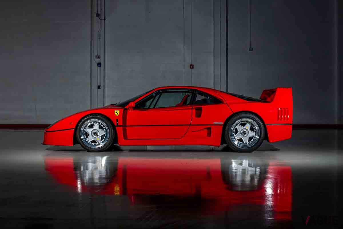オークションに出品、落札された1992年式フェラーリ「F40」Jorge Guasso(c)2026 Courtesy of RM Sotheby's