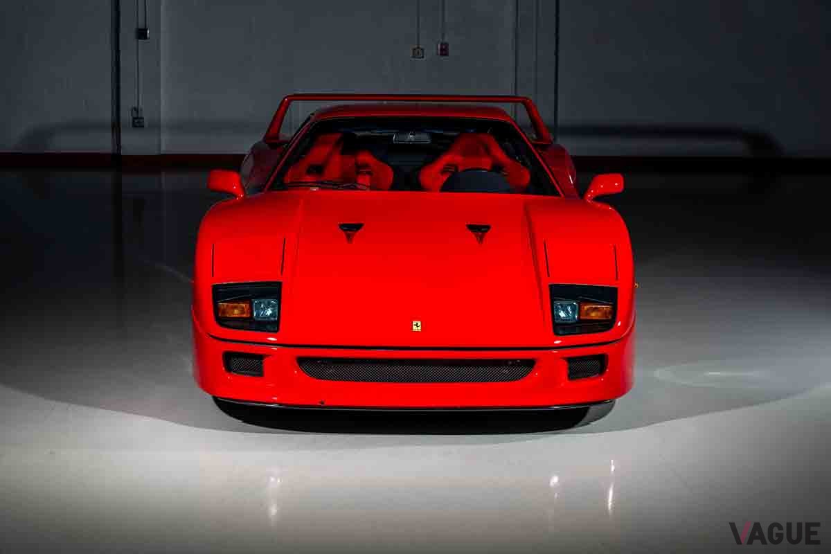 オークションに出品、落札された1992年式フェラーリ「F40」Jorge Guasso(c)2026 Courtesy of RM Sotheby's