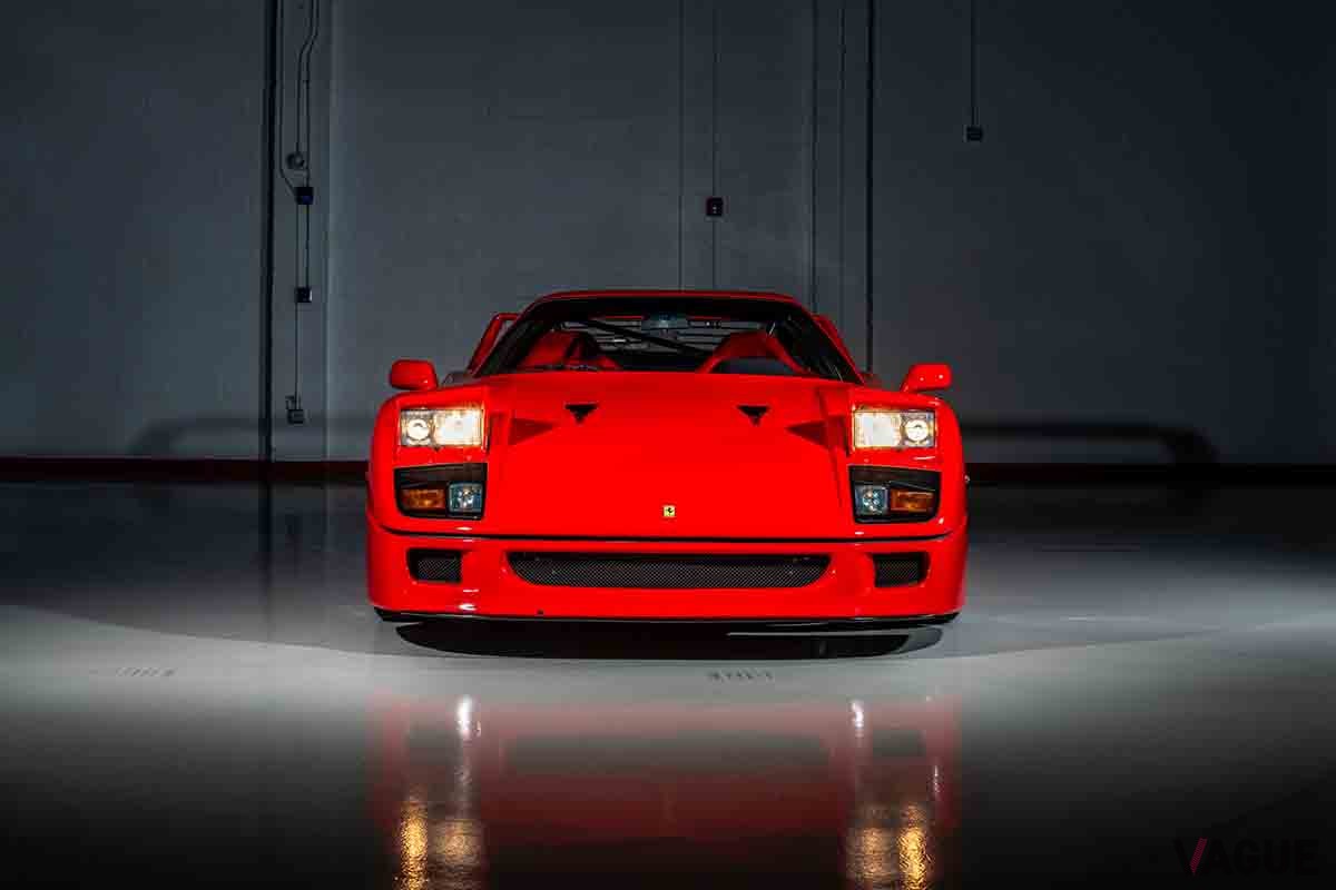 オークションに出品、落札された1992年式フェラーリ「F40」Jorge Guasso(c)2026 Courtesy of RM Sotheby's