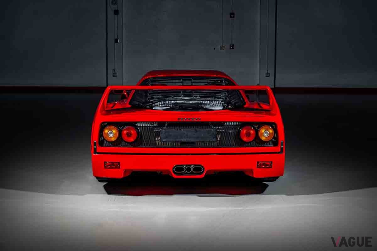 オークションに出品、落札された1992年式フェラーリ「F40」Jorge Guasso(c)2026 Courtesy of RM Sotheby's