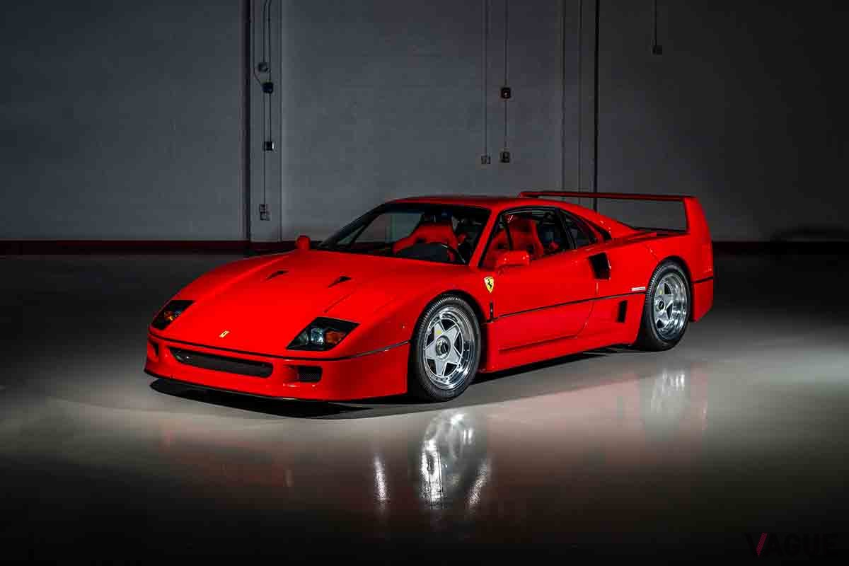 オークションに出品、落札された1992年式フェラーリ「F40」Jorge Guasso(c)2026 Courtesy of RM Sotheby's