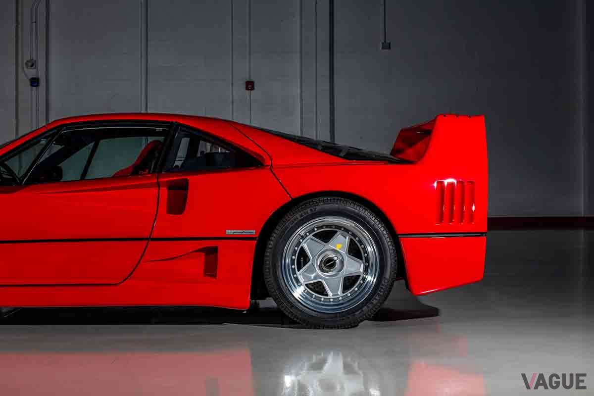 オークションに出品、落札された1992年式フェラーリ「F40」Jorge Guasso(c)2026 Courtesy of RM Sotheby's