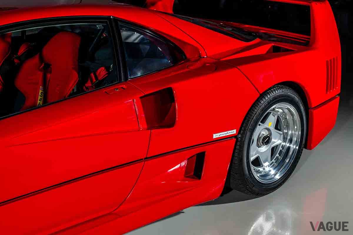 オークションに出品、落札された1992年式フェラーリ「F40」Jorge Guasso(c)2026 Courtesy of RM Sotheby's