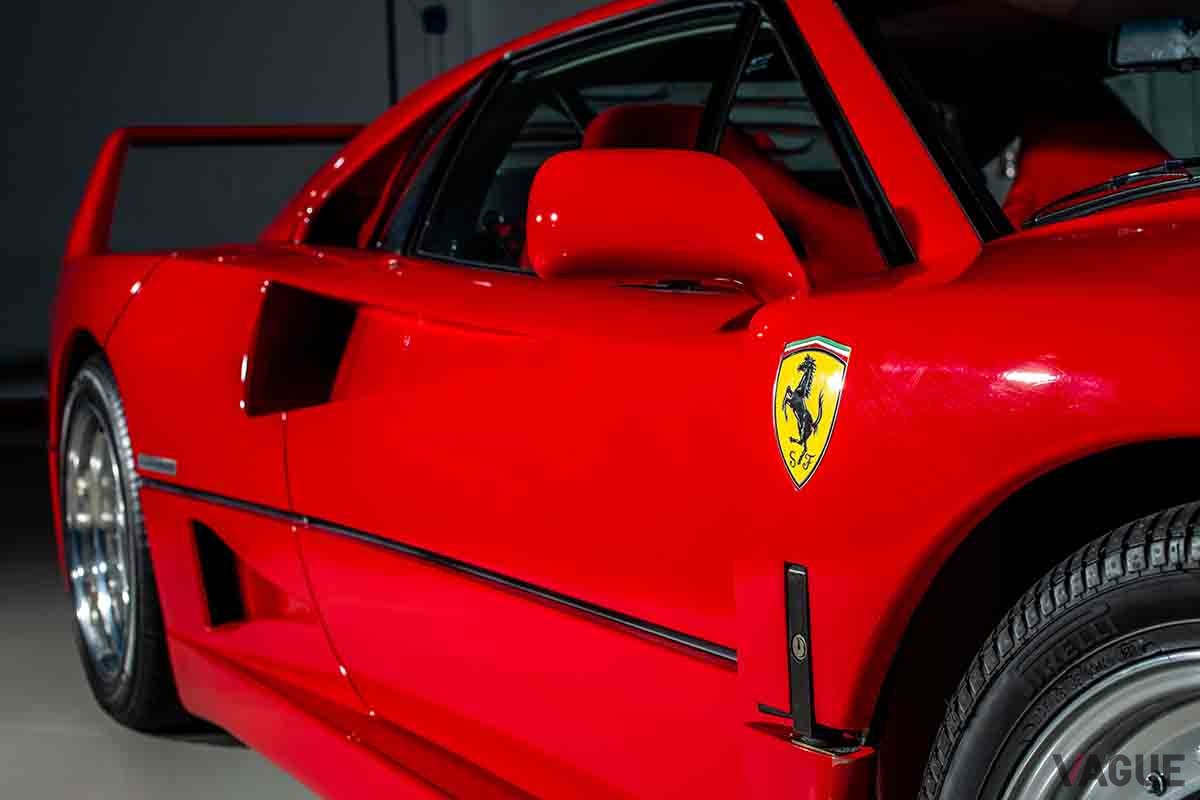 オークションに出品、落札された1992年式フェラーリ「F40」Jorge Guasso(c)2026 Courtesy of RM Sotheby's