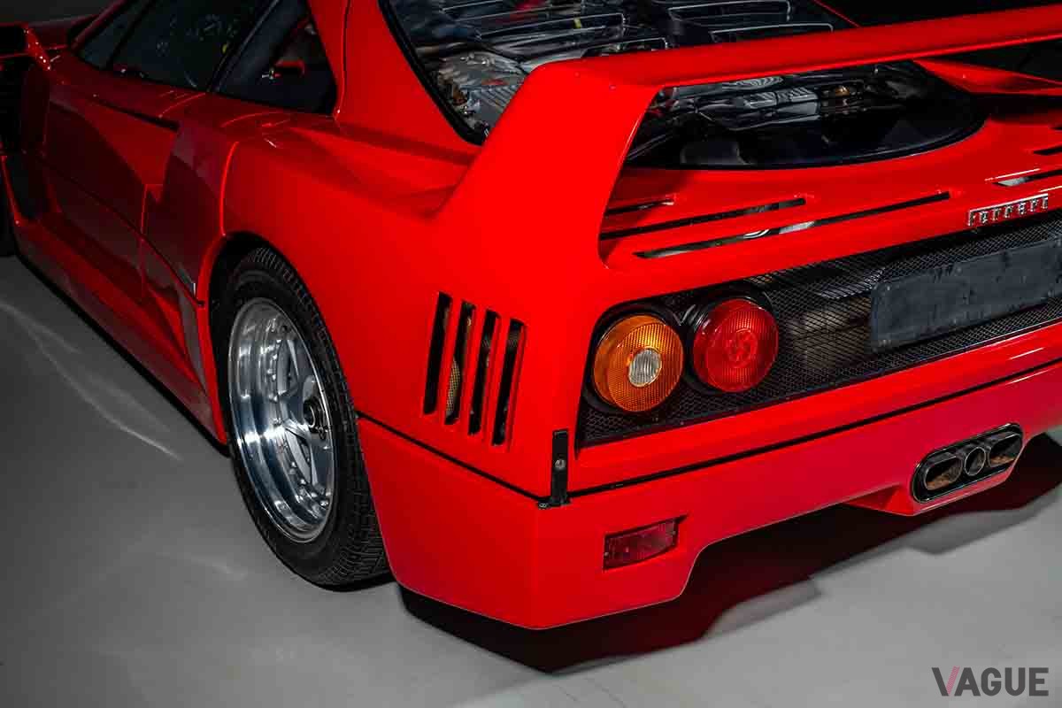オークションに出品、落札された1992年式フェラーリ「F40」Jorge Guasso(c)2026 Courtesy of RM Sotheby's