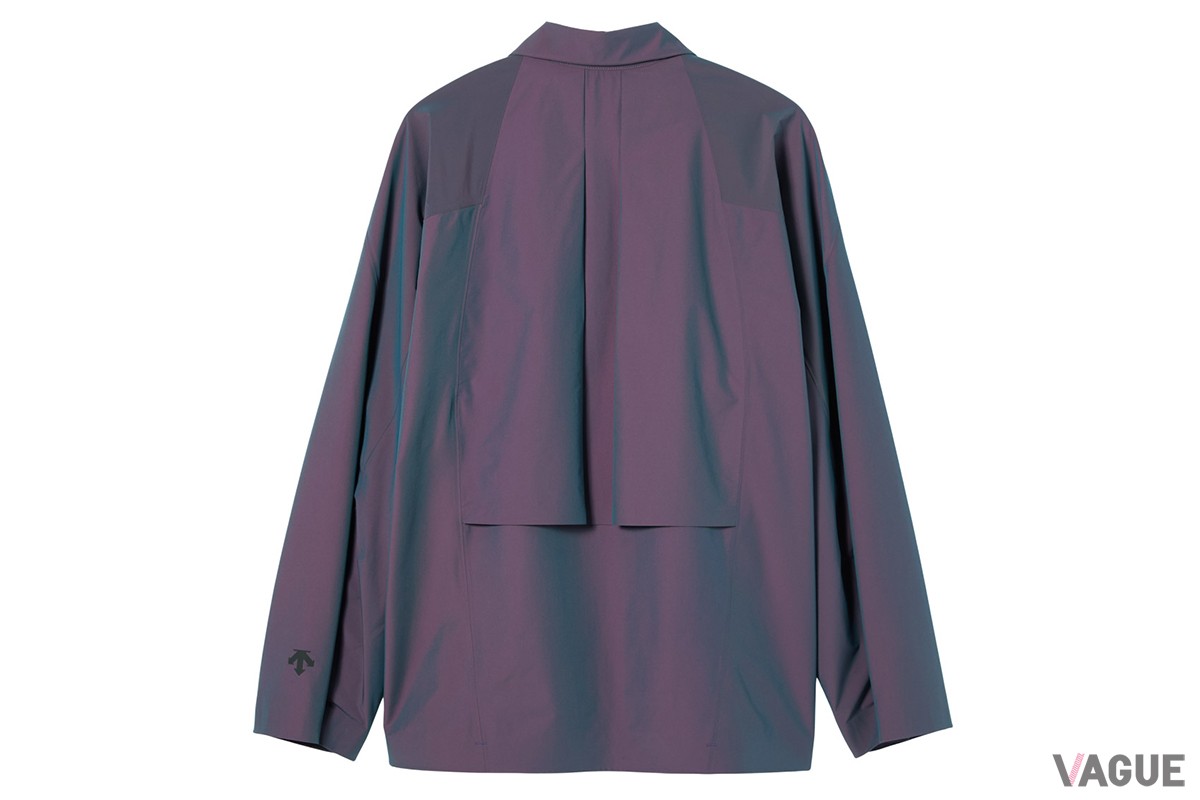 STRETCH L／S SHIRT JACKET（ラスターパープル）：4万4000円