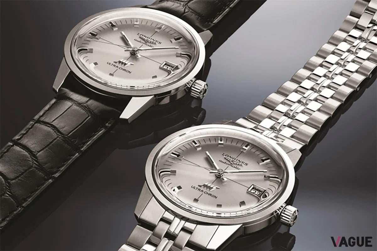 1967年にハイビートムーブメントを提げて一般発売された「ウルトラ-クロン」が現代の技術でアップデートされて復刻。もちろんそのアイデンティティである36000振動のムーブメントも継承している。