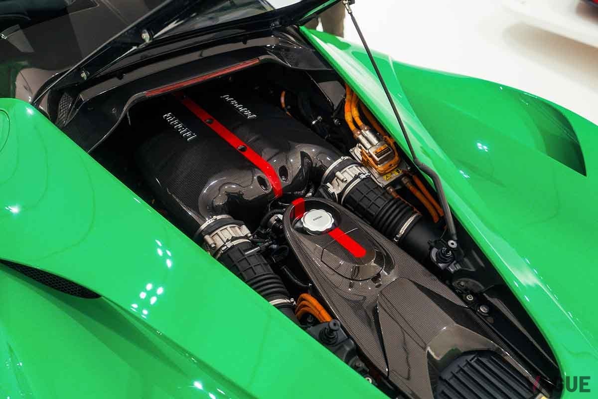 オークションに出品され、約9億3500万円で落札された2014年式フェラーリ「ラ・フェラーリ」Federico Vecchio(c)2026 Courtesy of RM Sotheby's