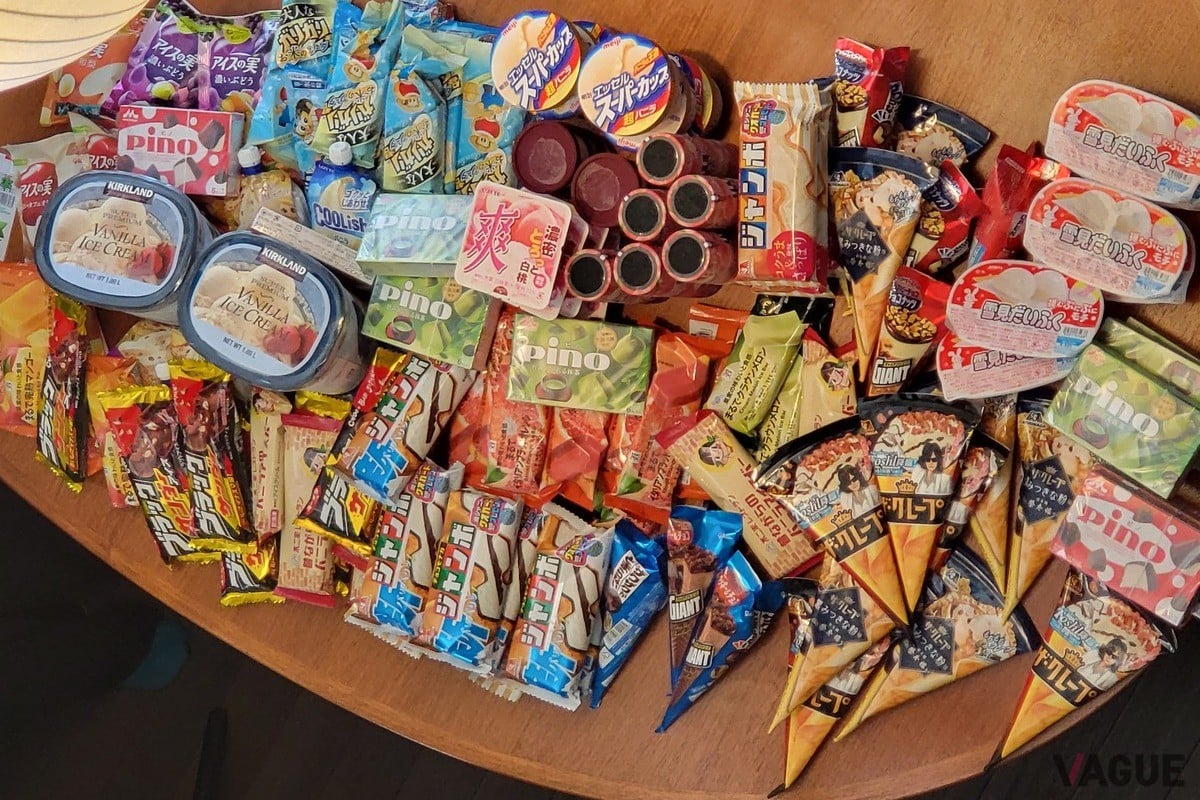 信じられないほど大量のアイスクリームを購入。さすがにこれだけの量をまとめ買いすると、メインの冷蔵庫内の冷凍室には入りきらない。が、セカンド冷凍庫があれば、こんな無茶の量のアイスクリームもすべて収まってしまうのが現実だ