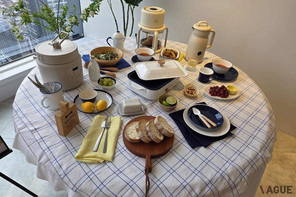 春の展示会で披露されたBRUNOの最新ラインアップ。“かわいい”の先にある実用性が静かに主張していた