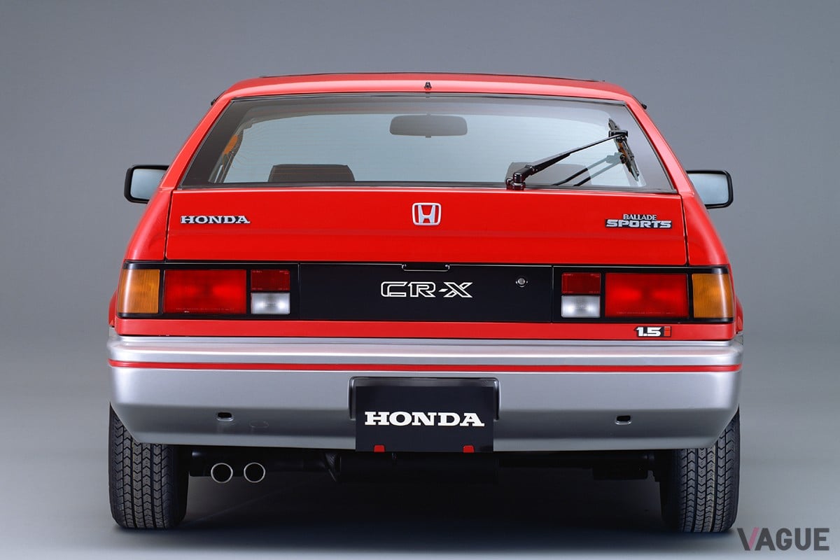 1983年に登場したホンダ「バラードスポーツCR-X 1.5i」