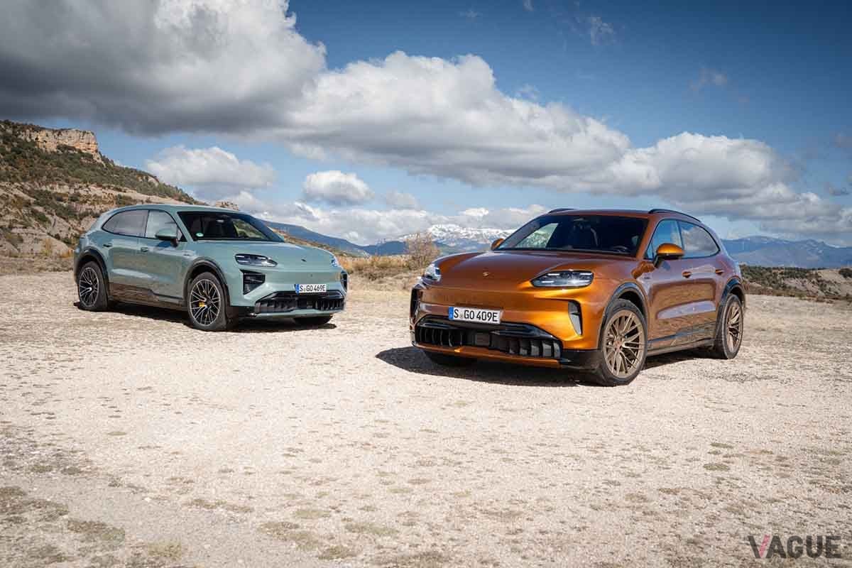 ポルシェ新型「カイエン・ターボE」と「カイエンE」