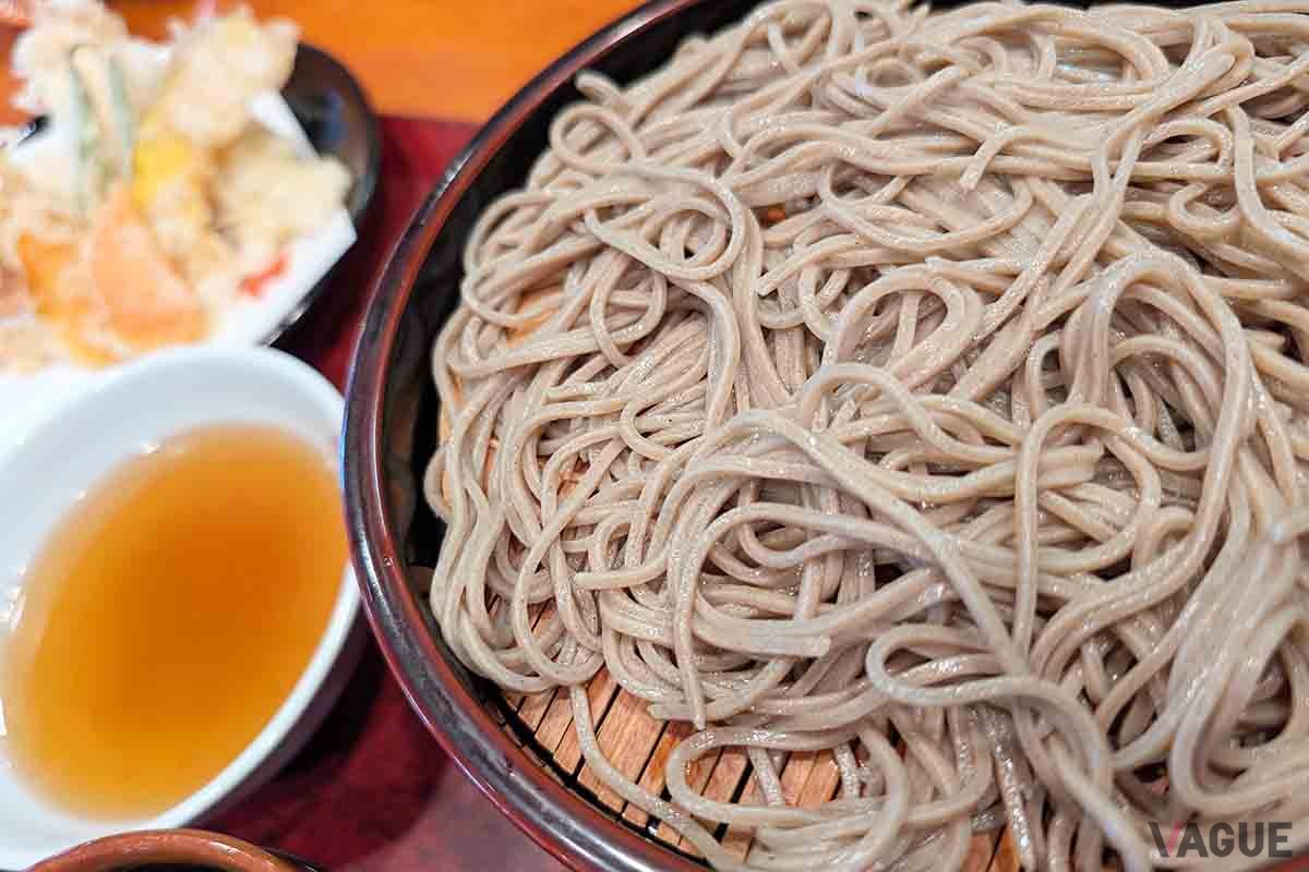 「そば茶屋 吹上庵」の天ぷら定食