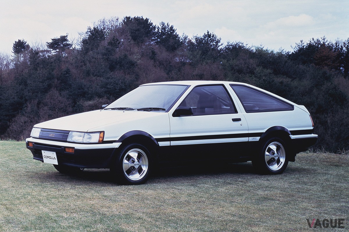 1983年登場のトヨタ「カローラレビン（AE86）」