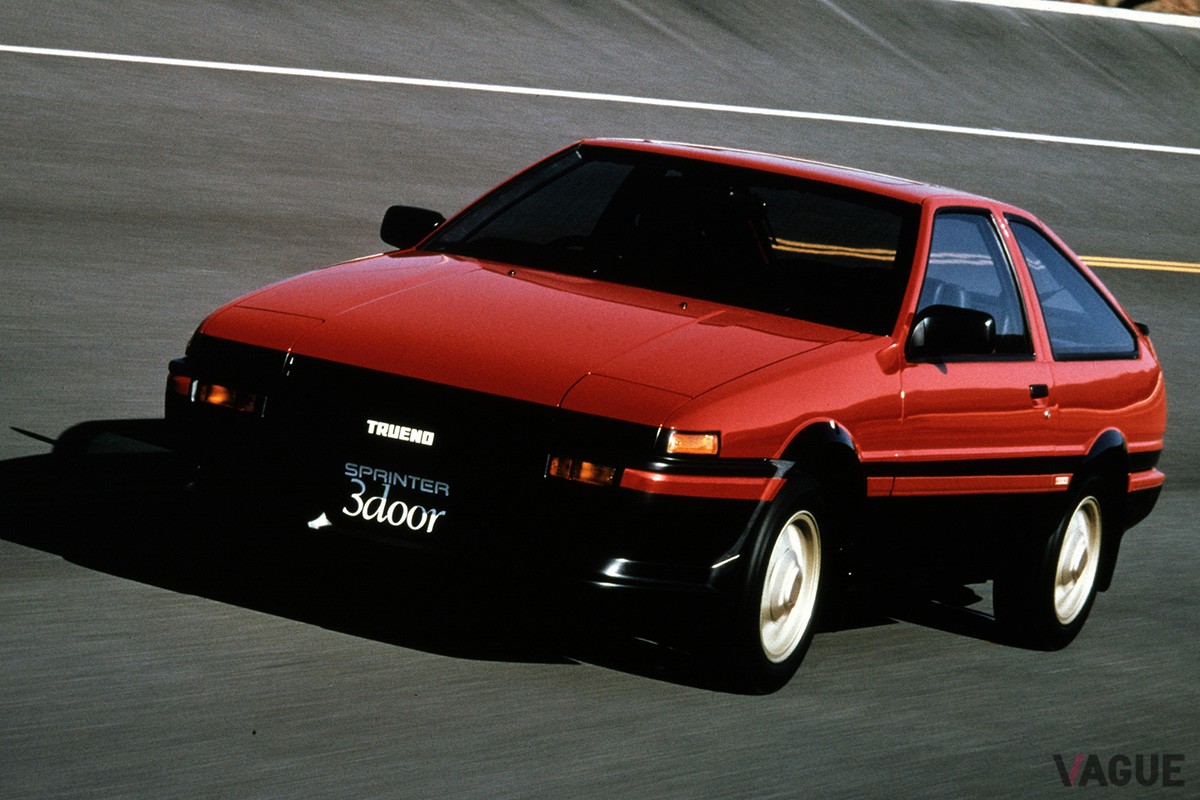 1983年登場のトヨタ「スプリンタートレノ（AE86）」