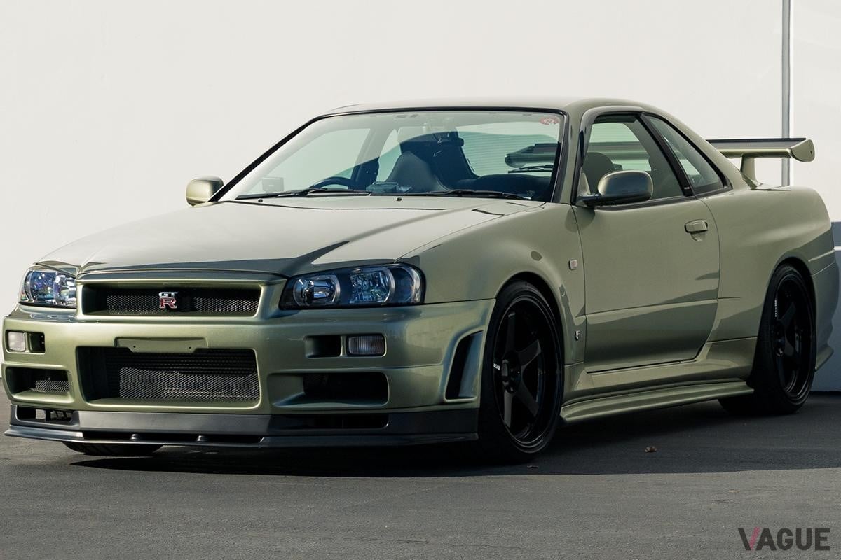 オークションで落札された2002年式日産「スカイラインGT-R Mスペック・ニュル」