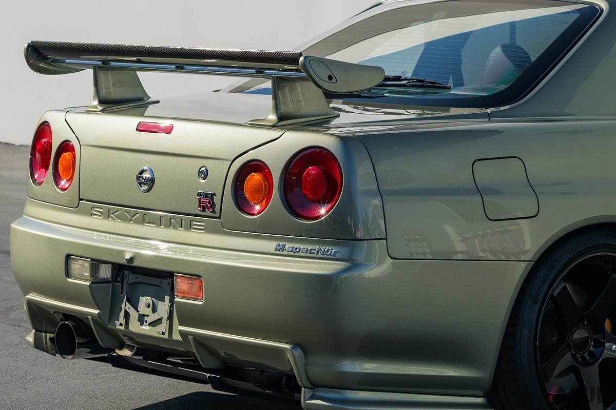 オークションで落札された2002年式日産「スカイラインGT-R Mスペック・ニュル」
