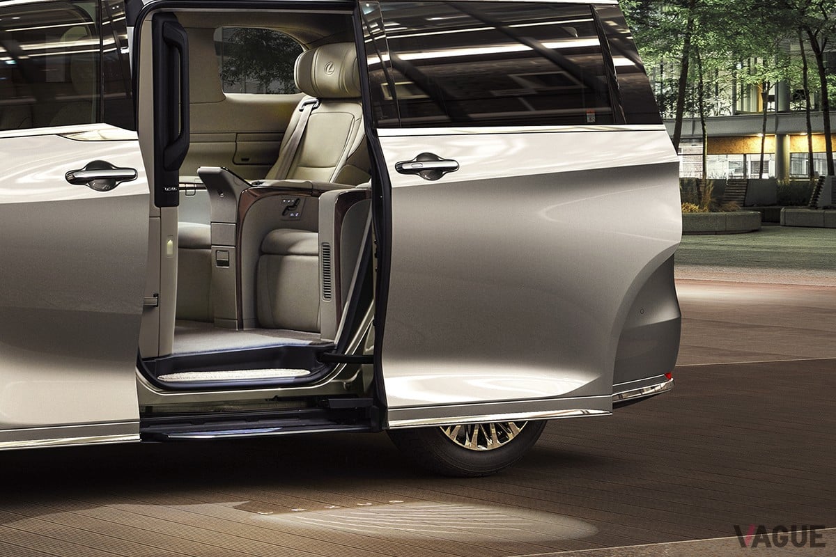 一部改良が行われたレクサス新型「LM」