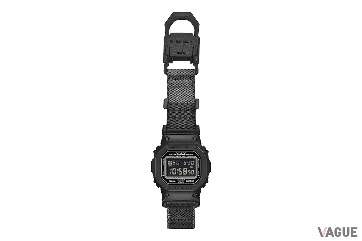 モノクロームでまとめたベーシックな「DW-5600MNC-1JF」。