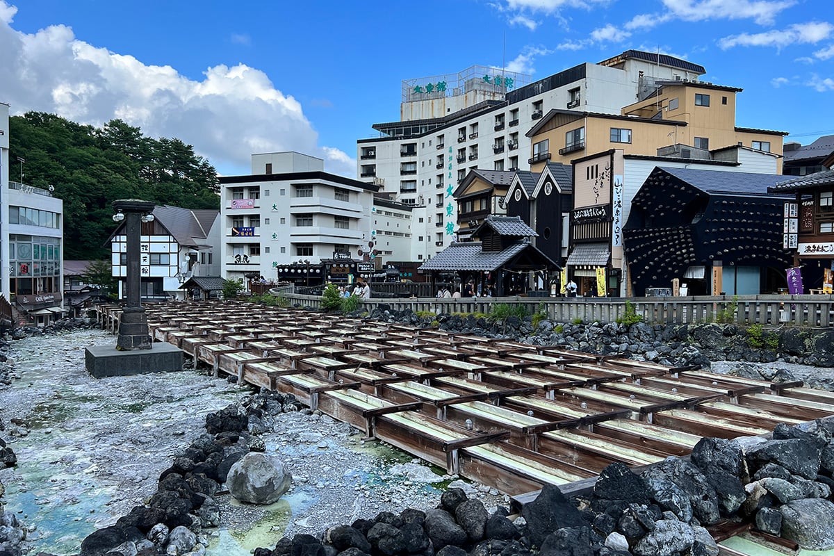 群馬県「草津温泉」