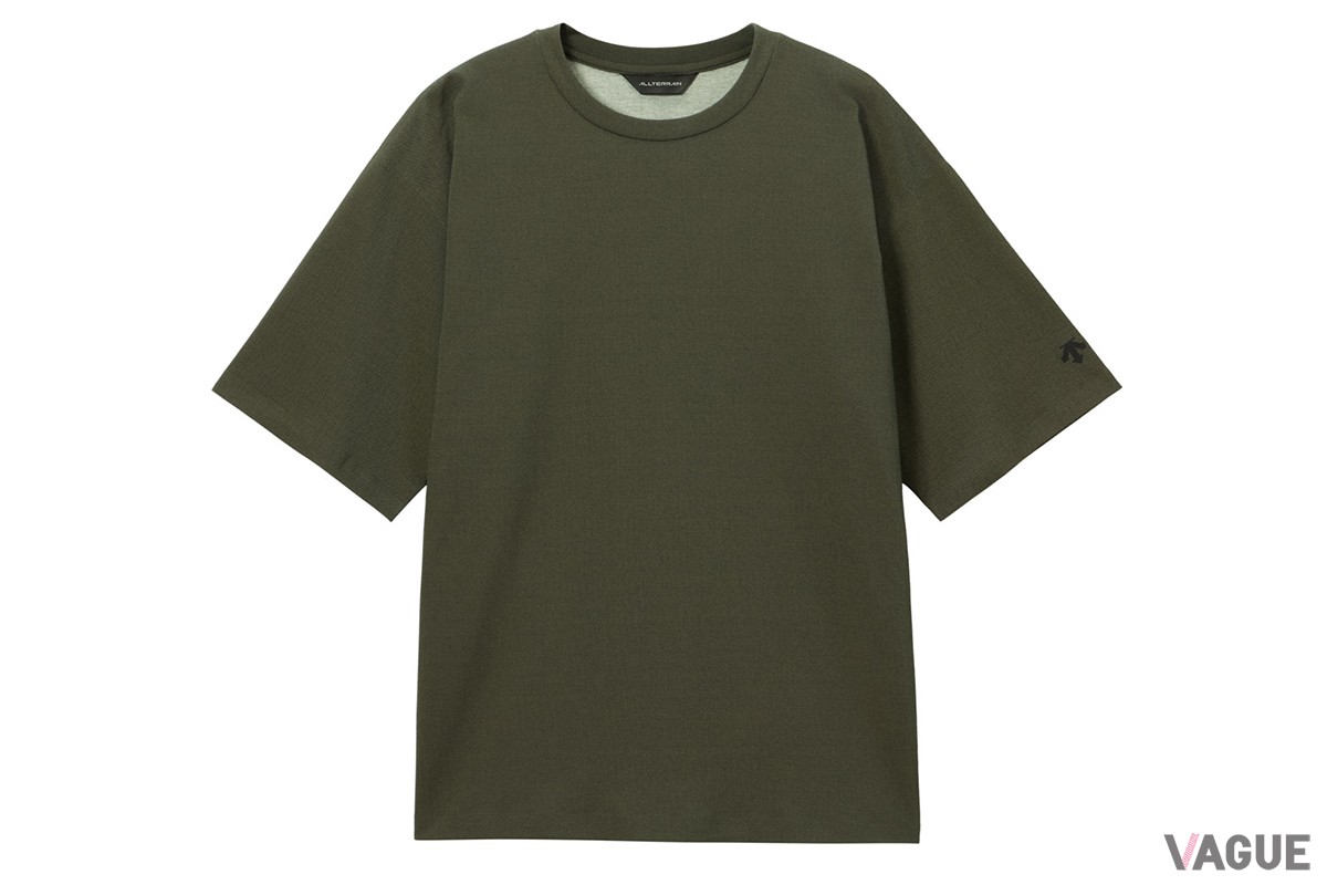 BICOLOR SEAMLESS T-SHIRT（カーキ）：2万4200円