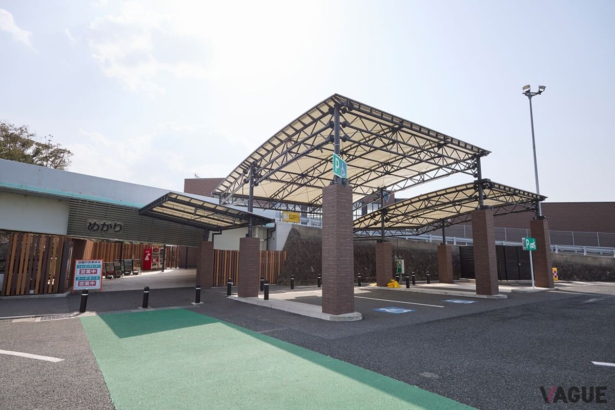 2位：めかりパーキングエリア（上り線）【福岡県】：関門自動車道