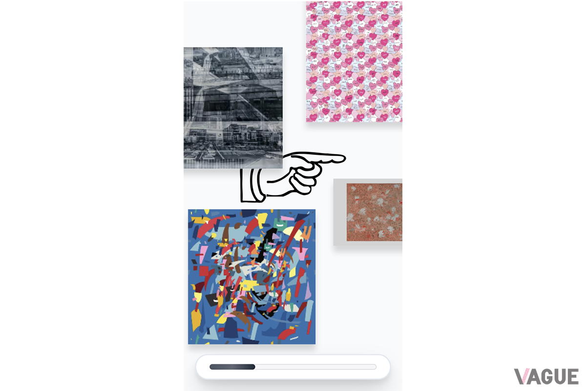 約2分の待ち時間も楽しませてくれる