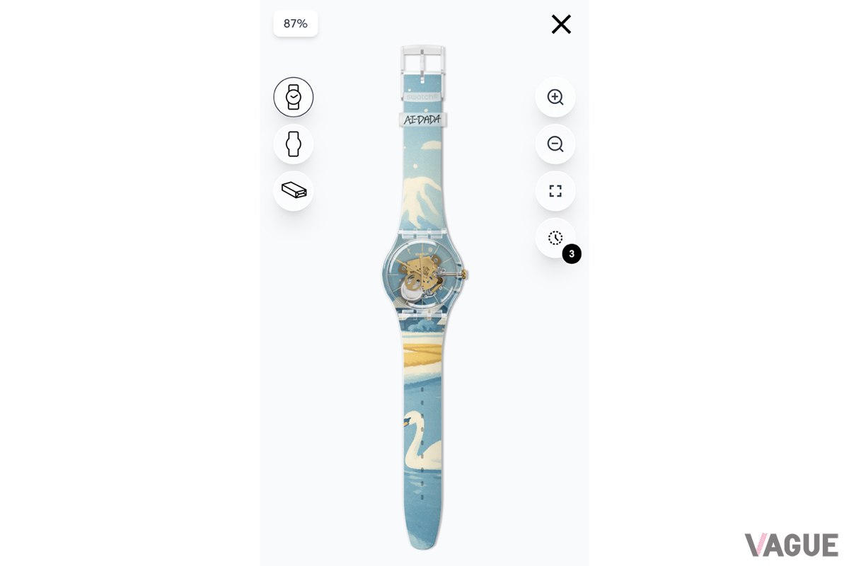 自分で実際にデザインを提案してできた世界に1本の腕時計