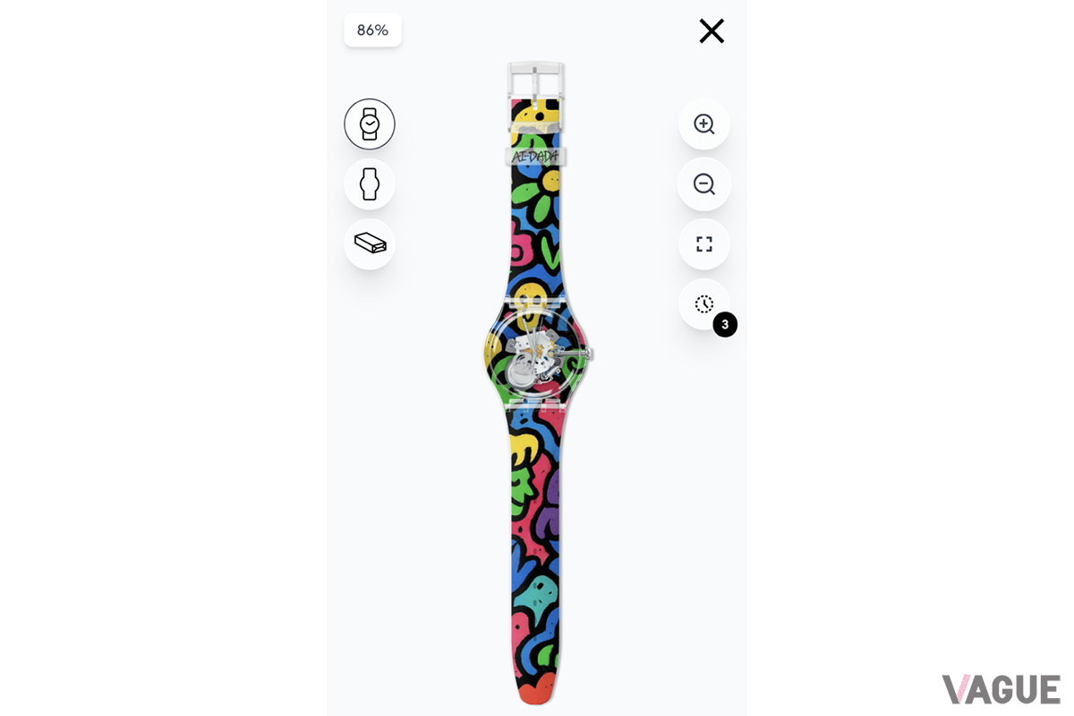 自分で実際にデザインを提案してできた世界に1本の腕時計