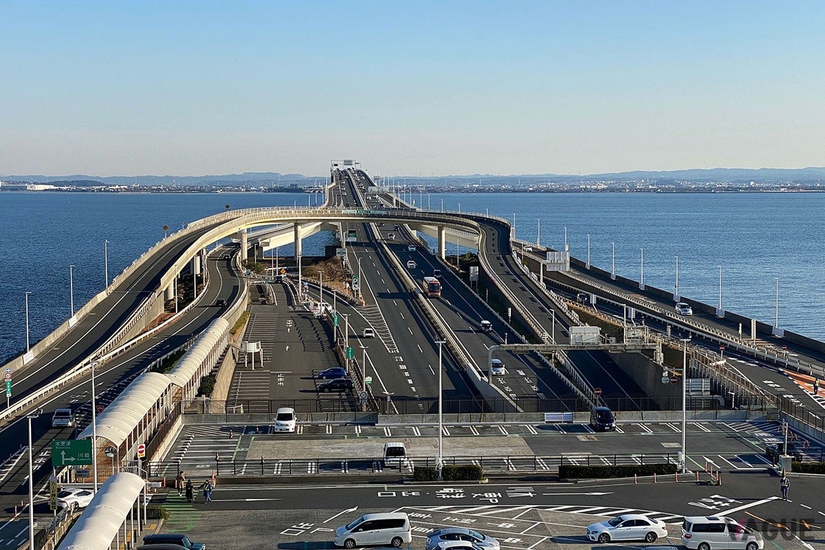 1位：海ほたるパーキングエリア（上り線／下り線）【千葉県】：東京湾アクアライン・東京湾アクアライン連絡道