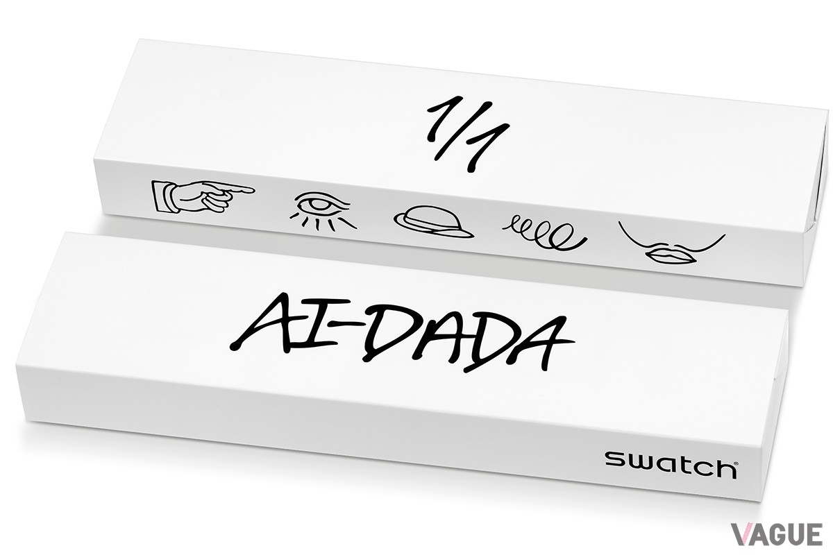 特別さとスウォッチらしさをケースバックに刻んだ「1／1」で表現