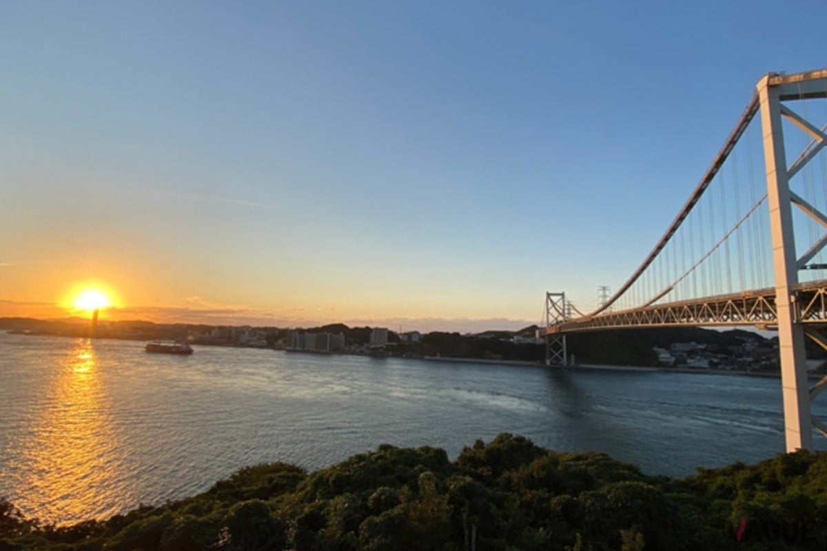 2位：めかりパーキングエリア（上り線）【福岡県】：関門自動車道