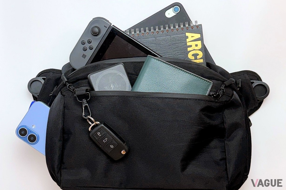 たっぷり入る収納ポケット