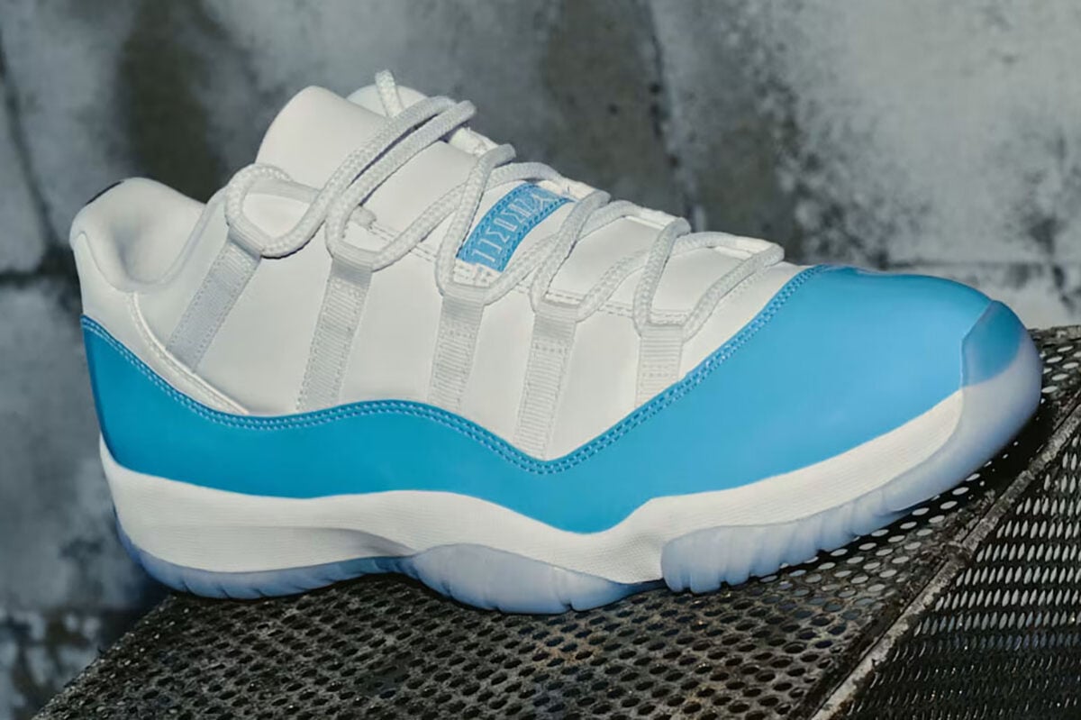 「エア ジョーダン 11」のローカット仕様に、春夏向けの新色“ユニバーシティブルー”が登場