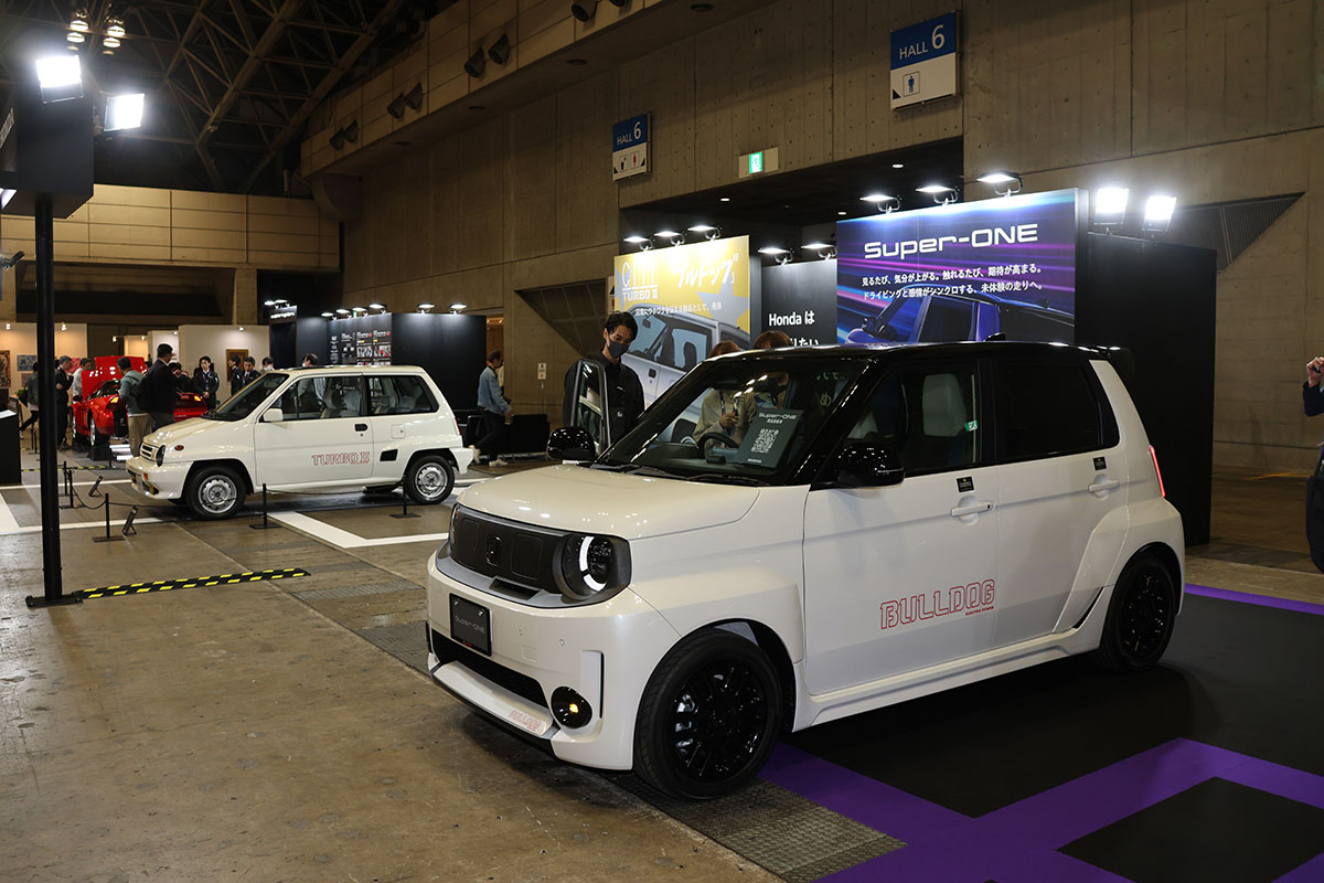 ホンダ「スーパー ワン」と「シティターボII」