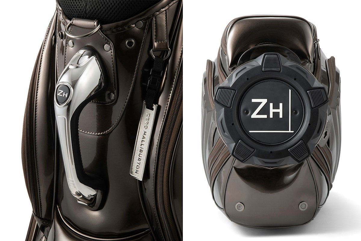 ゼロハリバートンのキャディバッグ「ZHG-CB PRO」に数量限定の新色“ブラウン”が登場