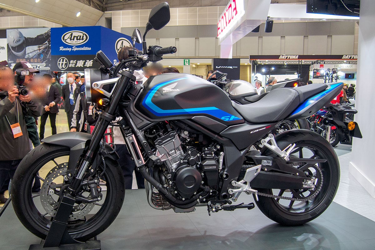 ホンダ「CB400スーパーフォア Eクラッチ コンセプト」