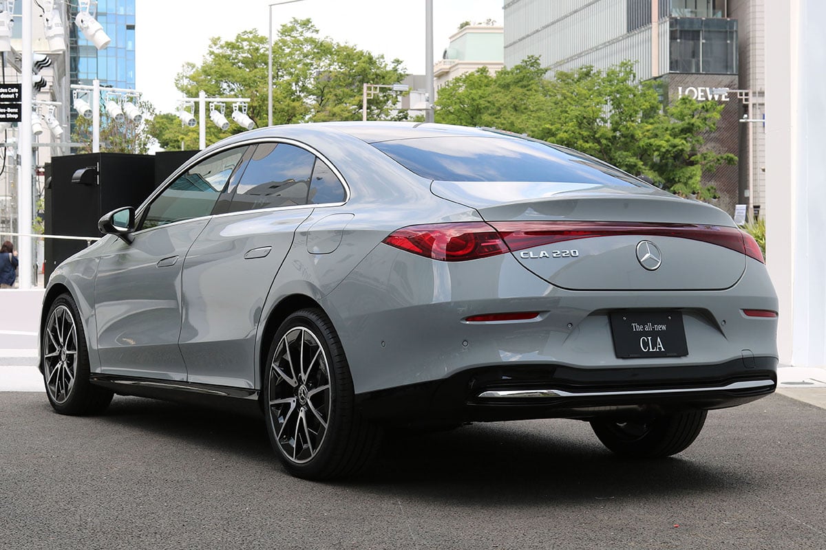 メルセデス・ベンツ新型「CLA」のMHEV仕様
