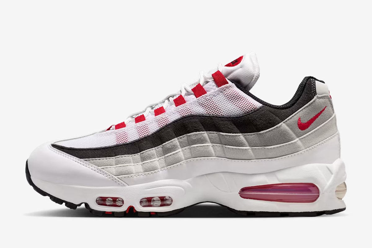 ナイキ「エア マックス 95」に“コメットレッド”が復活