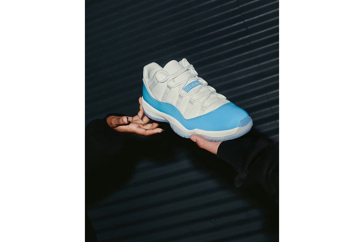 「エア ジョーダン 11」のローカット仕様に、春夏向けの新色“ユニバーシティブルー”が登場