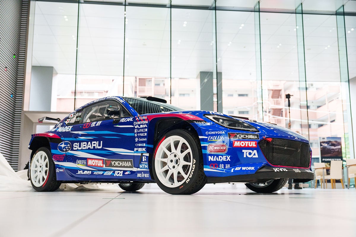 全日本ラリー選手権に参戦する「SUBARU Boxer Rally spec.Z」