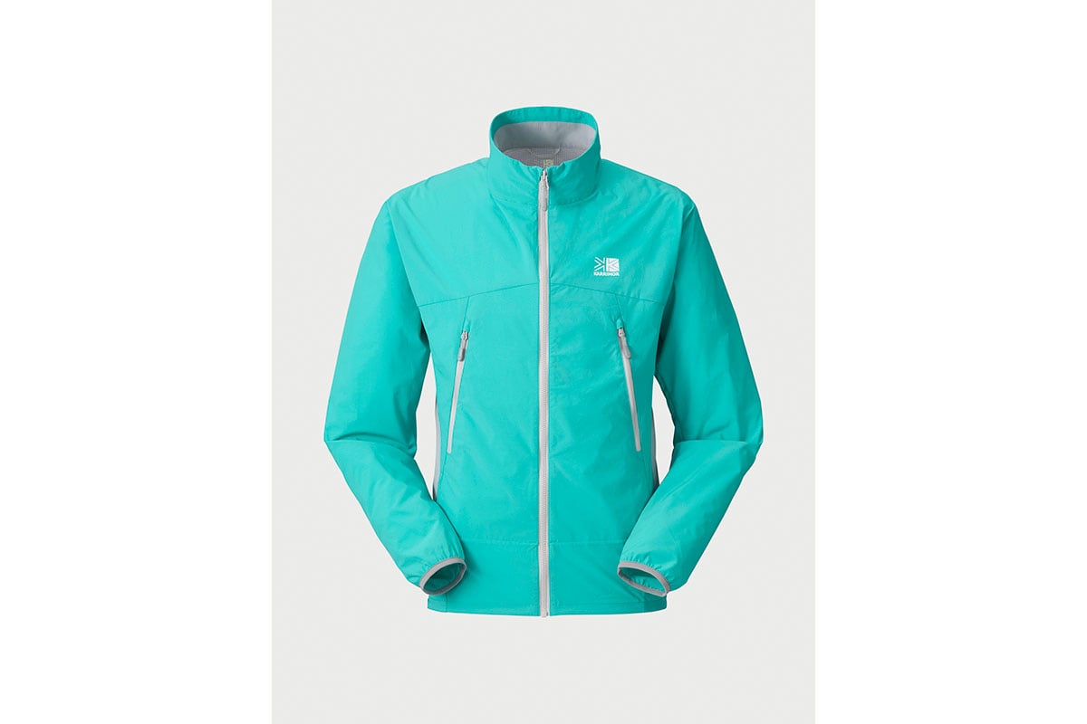 カリマー「active softshell zip-up」シリーズ